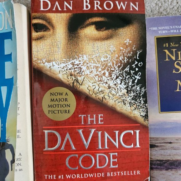 6 Books Bundle - Mass Market Paperback - James Patterson /‎ Dan Brown / Crutcher - Picture 10 of 16